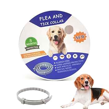 Collar anti garrapatas para perros