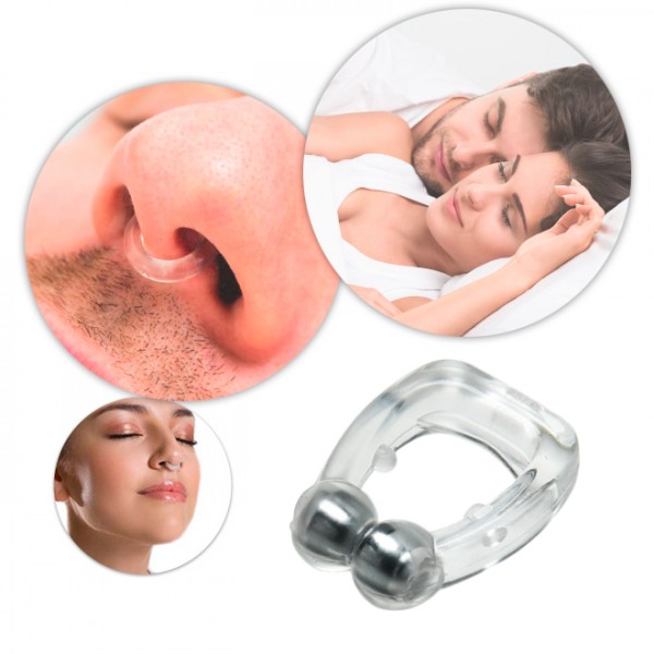 Clip nasal ant-ronquidos - Dispositivo anti-ronquidos
